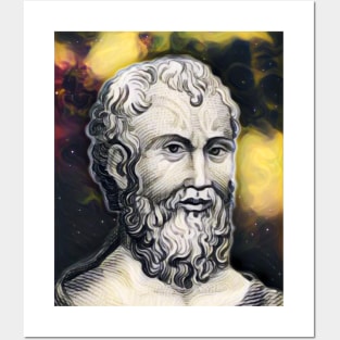 Zeno of Citium Yellow Portrait | Zeno of Citium Artwork 8 Posters and Art